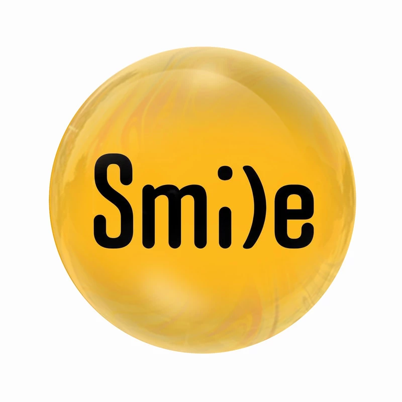 مگنت عرش طرح فانتزی استیکر لبخند Smile کد Asm2598