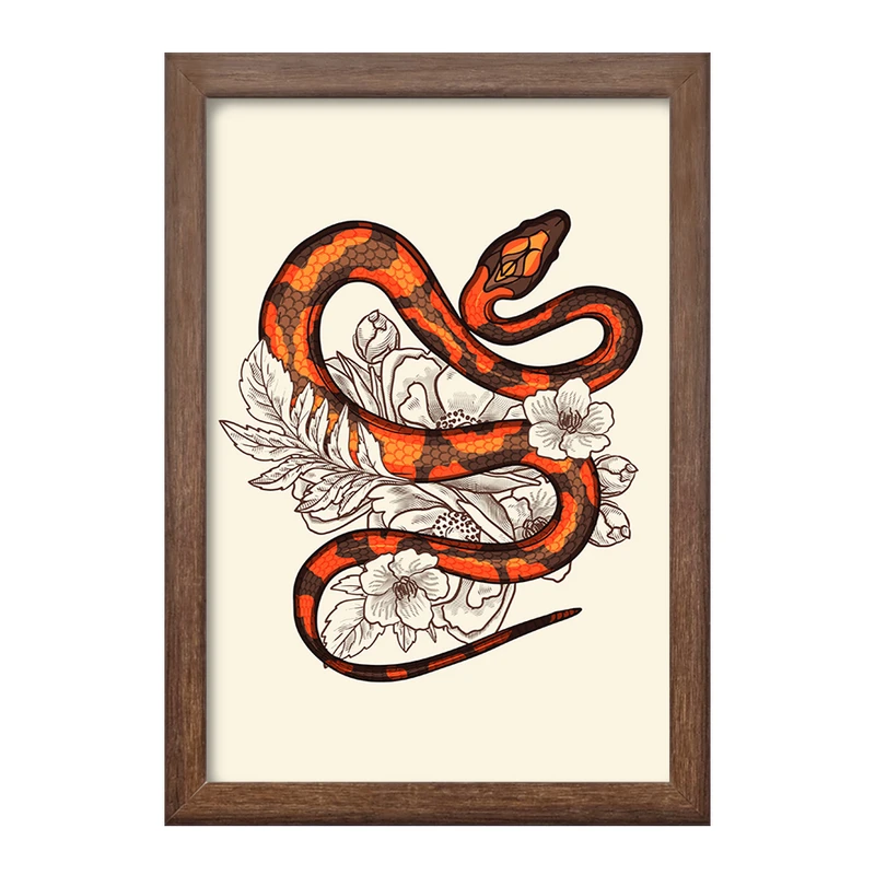 تابلو خندالو طرح مار کد F1530