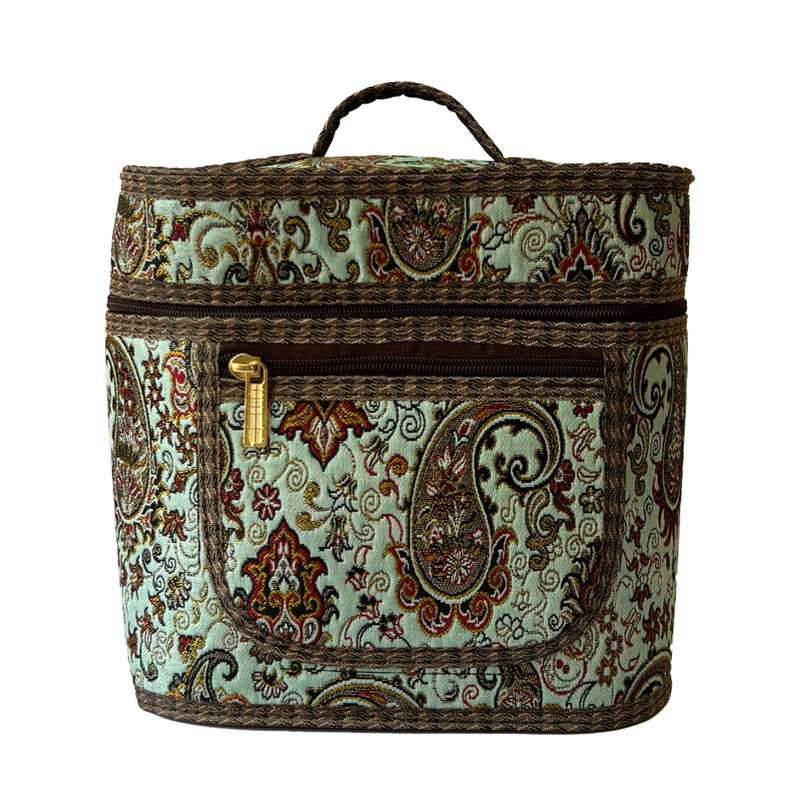 کاور ظرف غذا مدل ترمه سنتی یزد کاور ظرف غذا مدل ترمه سنتی یزد