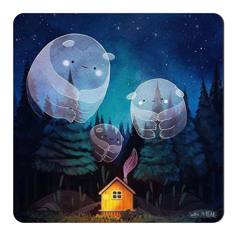  مگنت طرح ارواح جنگل کد wmg742