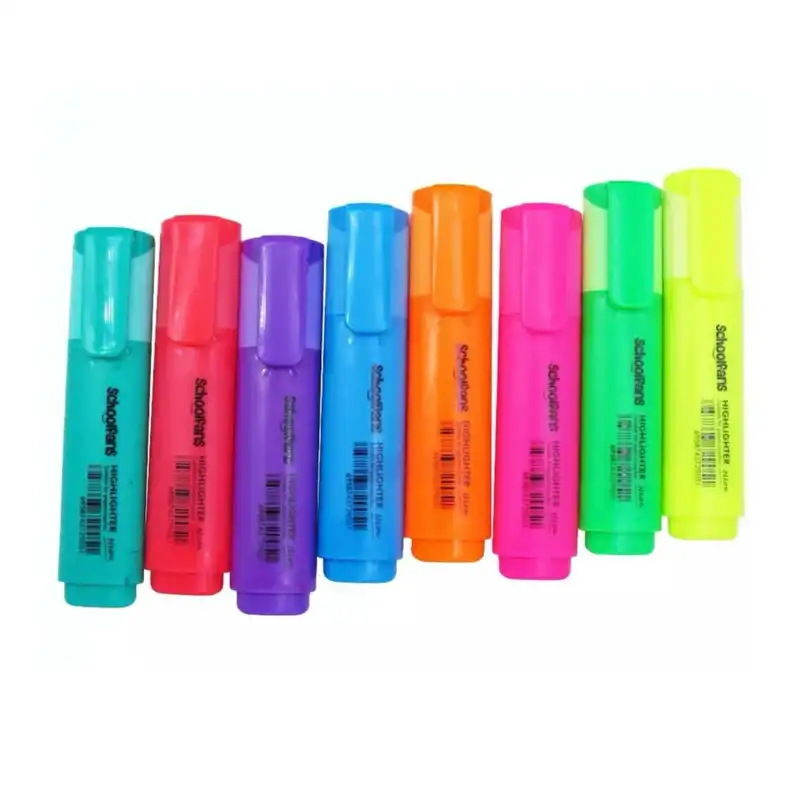 ماژیک علامت گذار اسکول فنس مدل استند دار بسته 23 عددی