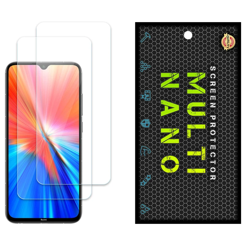 محافظ صفحه نمایش مولتی نانو مدل X-S2N مناسب برای گوشی موبایل شیائومی Redmi Note 8 2021 بسته دو عددی