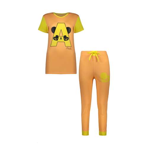 ست تیشرت و شلوار زنانه مدل 358034628