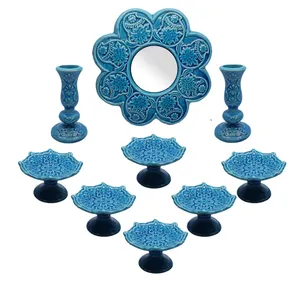 مجموعه ظروف هفت سین 9 پارچه کد 1