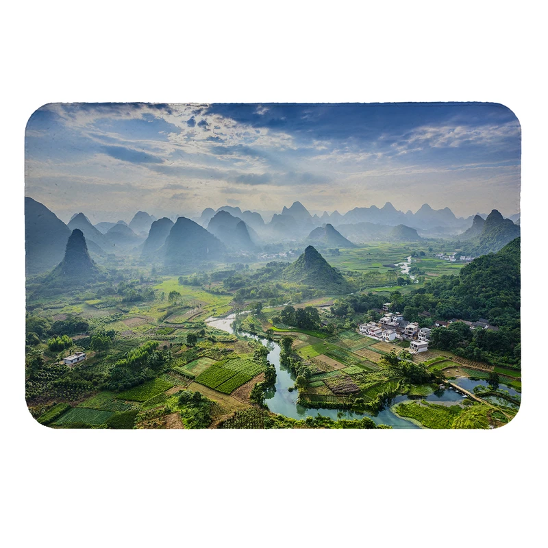 پادری  طرح منظره کد 161سایز 50x80 سانتی متر