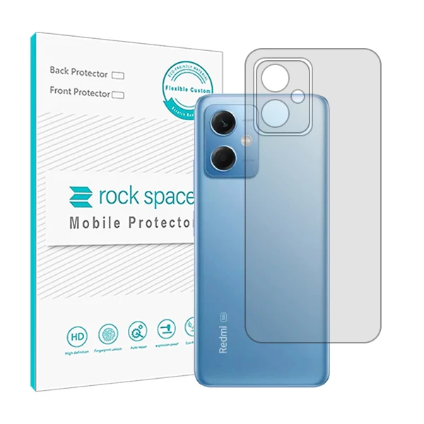محافظ پشت گوشی شفاف راک اسپیس مدل HyGEL مناسب برای گوشی موبایل  شیائومی Redmi Note 12 china