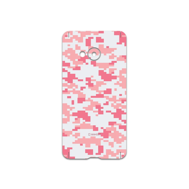 برچسب پوششی ماهوت مدل Army-Pink-pixel مناسب برای گوشی موبایل اچ تی سی U Play