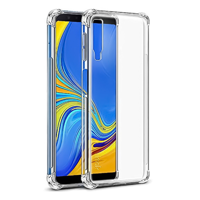 کاور مدل Clear مناسب برای گوشی موبایل سامسونگ Galaxy A7 2018 / A750