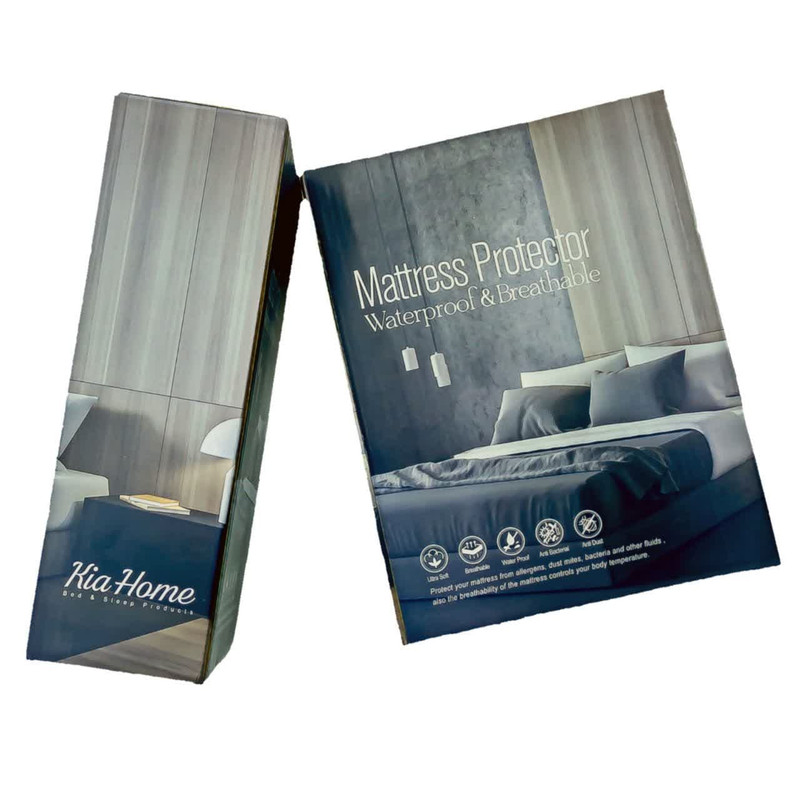 محافظ تشک کیاهوم مدل knitted یک نفره سایز 80x180 سانتی متر