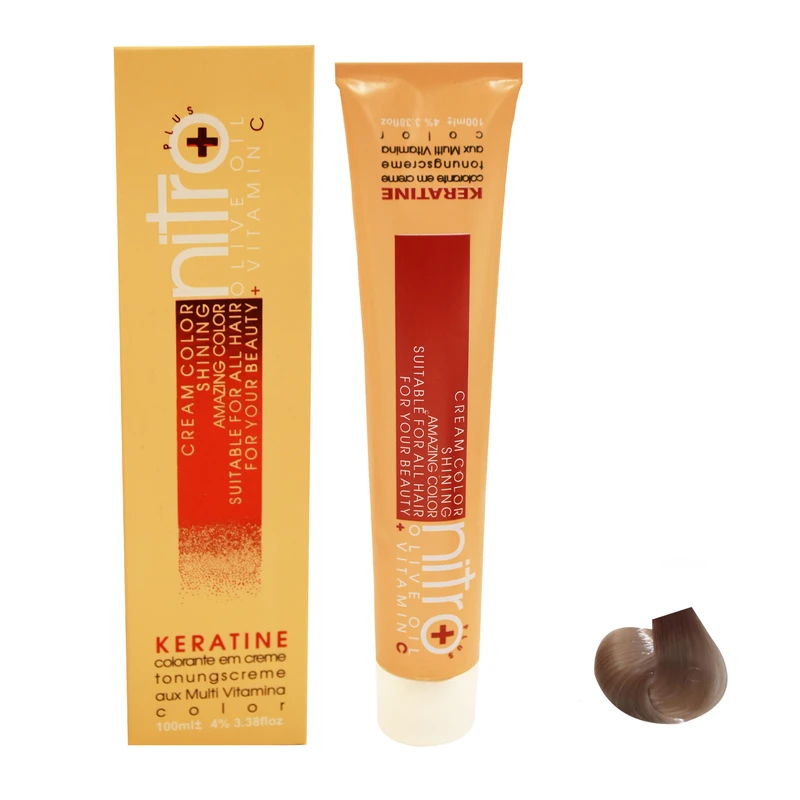 رنگ مو نیترو سری Keratine شماره 512 حجم 100 میلی لیتر رنگ سوپر یخی