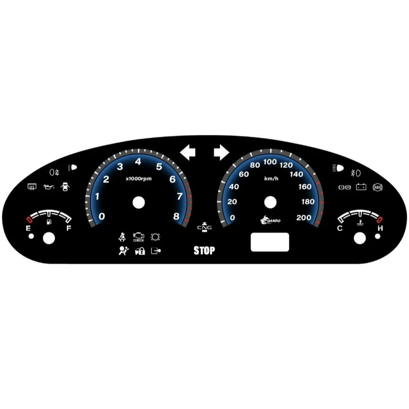 صفحه کیلومتر خودرو گاندو کد 03 مناسب برای پژو 405