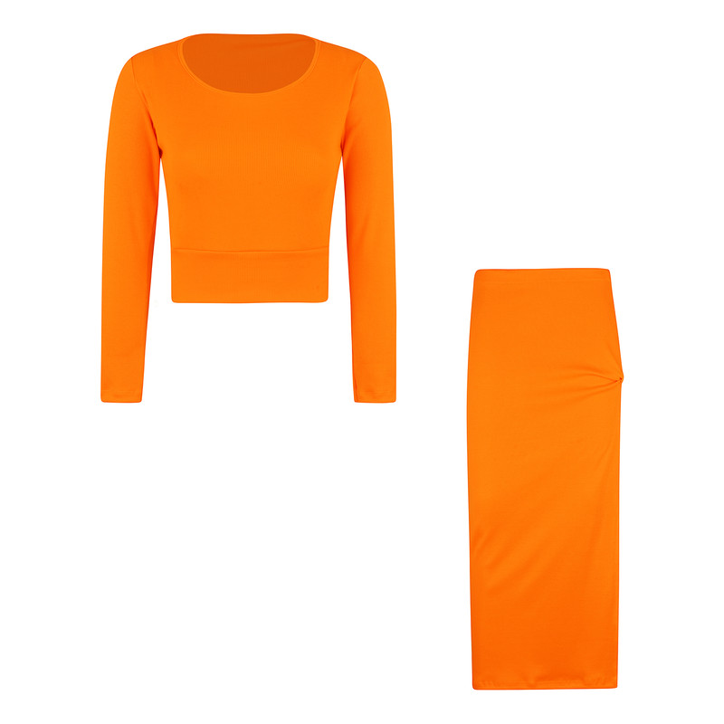 ست کراپ و دامن زنانه ناتوسا مدل NT820-7