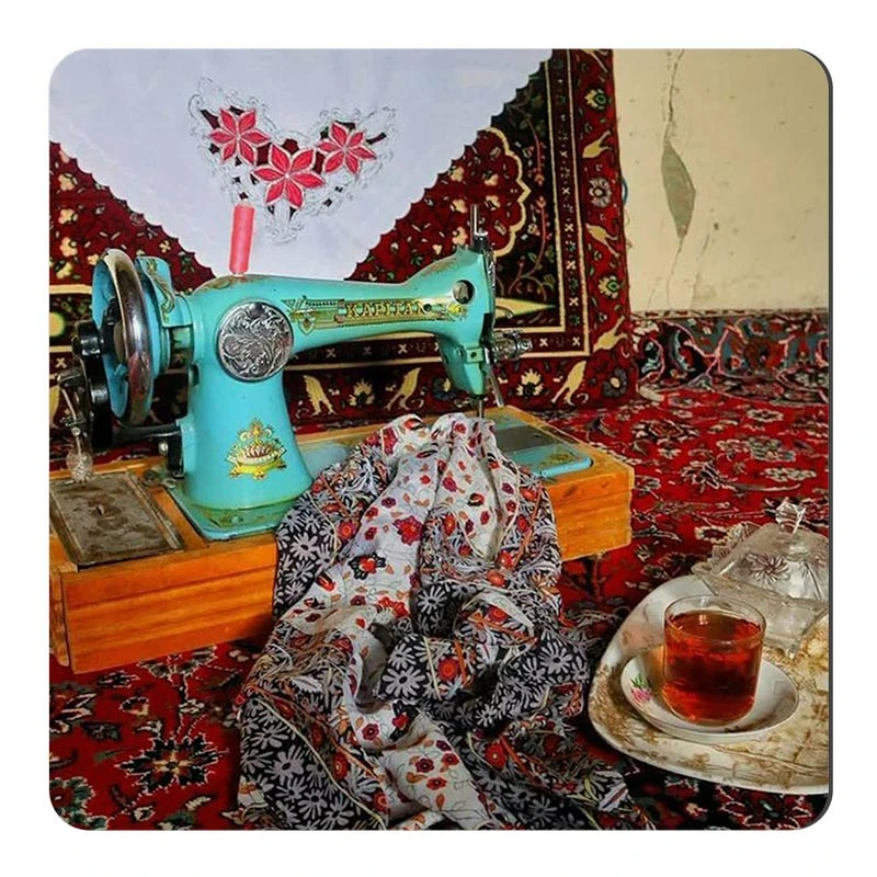 مگنت صباطرح مدل چرخ خیاطی مادربزرگ کد M1310