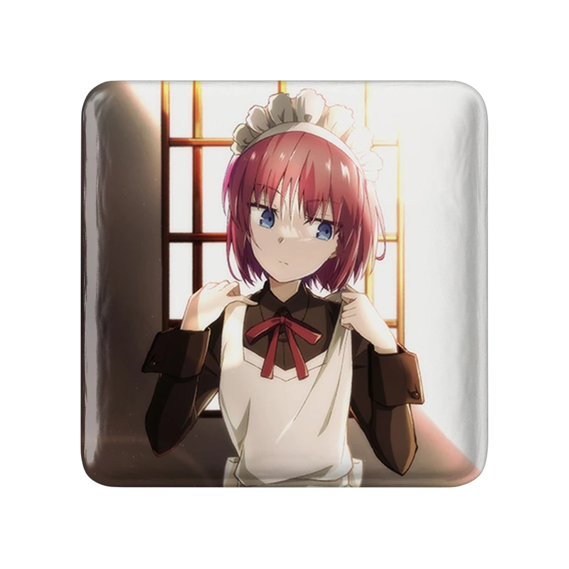 مگنت خندالو طرح بازی تسوکی هیمه‌ (Tsukihime) مدل مربعی کد 34525