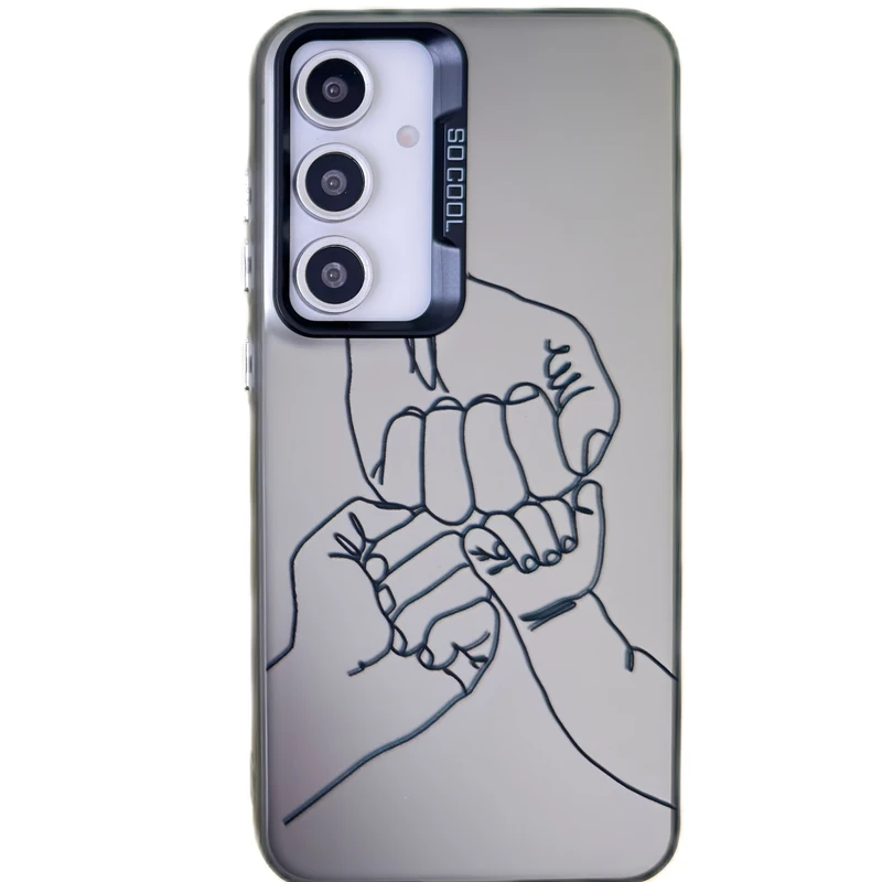 کاور مدل so cool طرح خانواده مناسب برای گوشی موبایل سامسونگ Galaxy A54