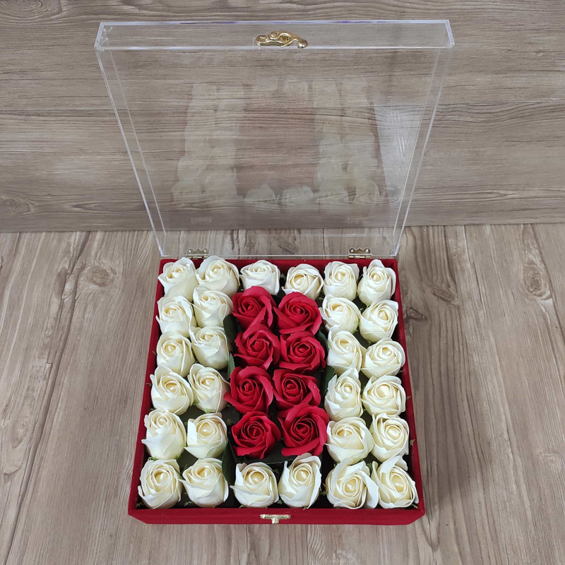 جعبه گل مصنوعی مدل 01