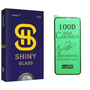 Atouchbo Shiny Glass Ceramics Screen Protector For Apple اپل iPhone X