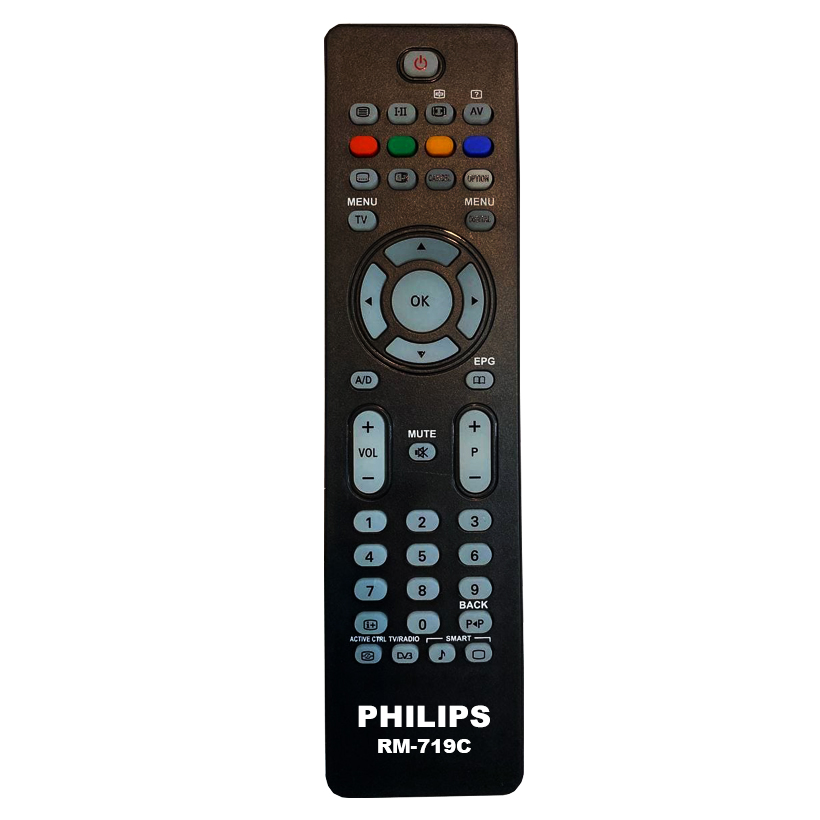 ریموت کنترل تلویزیون فیلیپس مدل RM-719C
