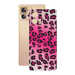 Remax cover sticker Leth model Leopard pattern design suitable for Motorola Edge 30 Fusion mobile phone