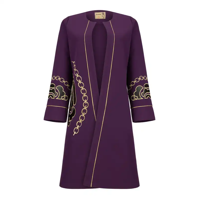 مانتو زنانه السانا مدل شکورا کد 173236