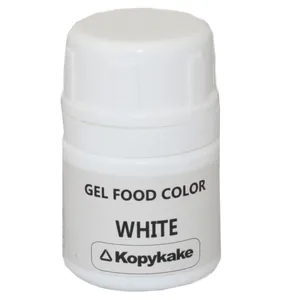 رنگ خوراکی ژله ای سفید کپی کیک -25 گرم