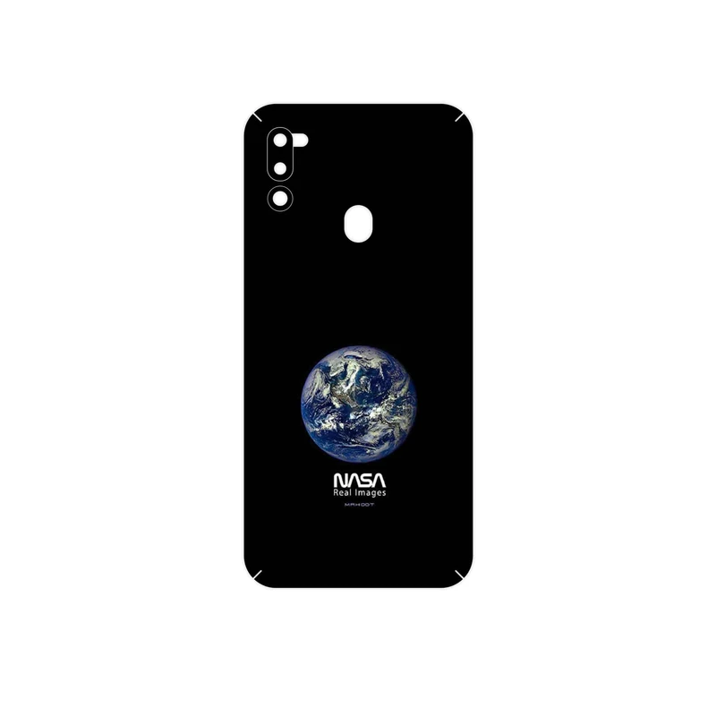 برچسب پوششی ماهوت مدل NASA Home Earth مناسب برای گوشی موبایل سامسونگ Galaxy M21 (2021) Edition