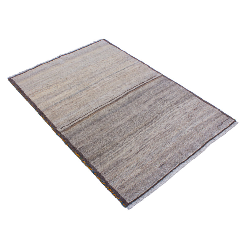 گبه دستباف یک و نیم متری طرح کف ساده کد 3003