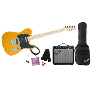 پکیج گیتار الکتریک فندر مدل Squier Affinity Series Telecaster Butterscotch