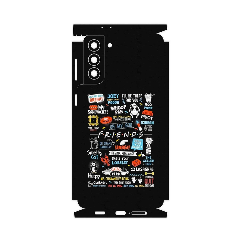برچسب پوششی ماهوت مدل Friends 2-FullSkin مناسب برای گوشی موبایل سامسونگ Galaxy S21 Plus 5G