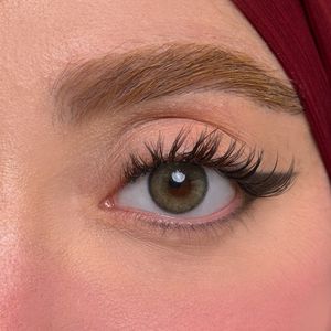 لنز چشم یونیک مدل WISTERIA رنگ طوسی سبز دوردار 