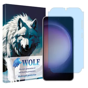 Wolf Tough model Matte anti-blue screen protector suitable for Samsung Galaxy S23 mobile phone  