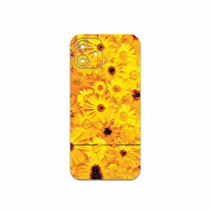 MAHOOT Yellow-Flower Cover Sticker for Apple iPhone 12