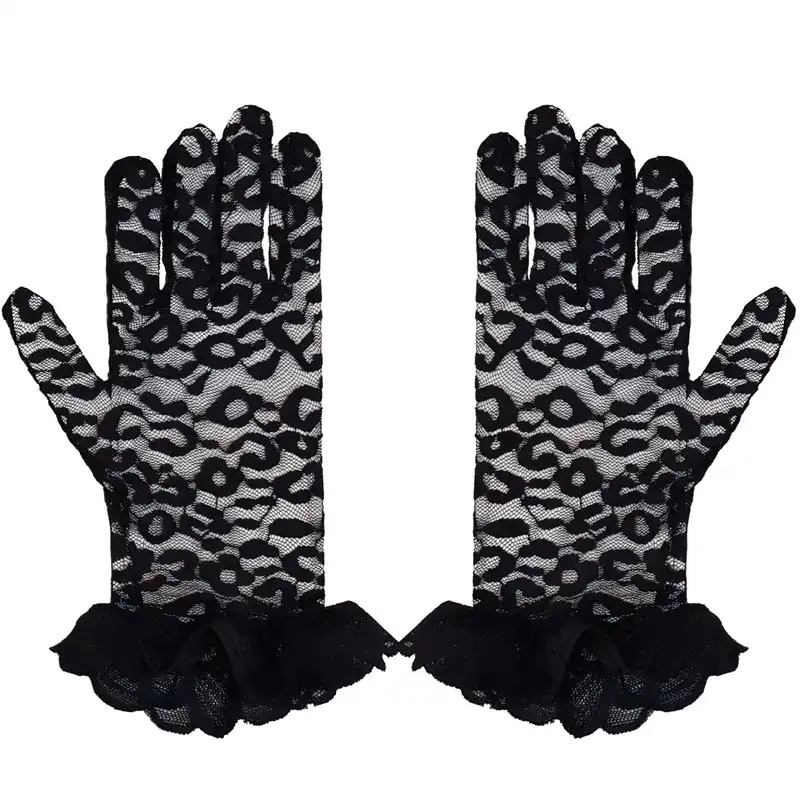 دستکش زنانه مدل پلنگی MAN_105