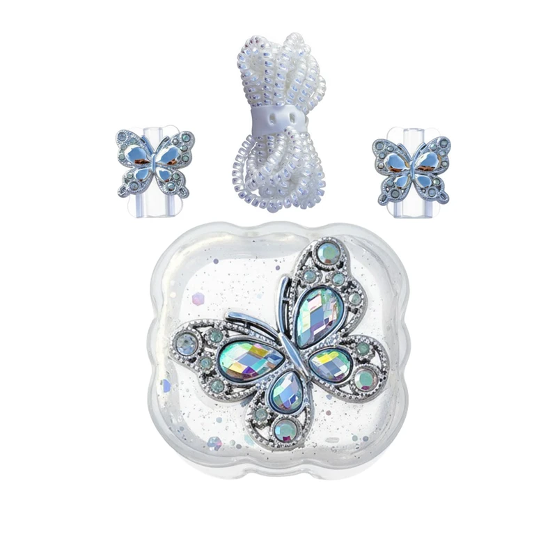 محافظ کابل قاب گارد مدل ADMO به همراه محافظ شارژر دیواری 20 وات مناسب برای گوشی موبایل اپل مجموعه 5 عددی