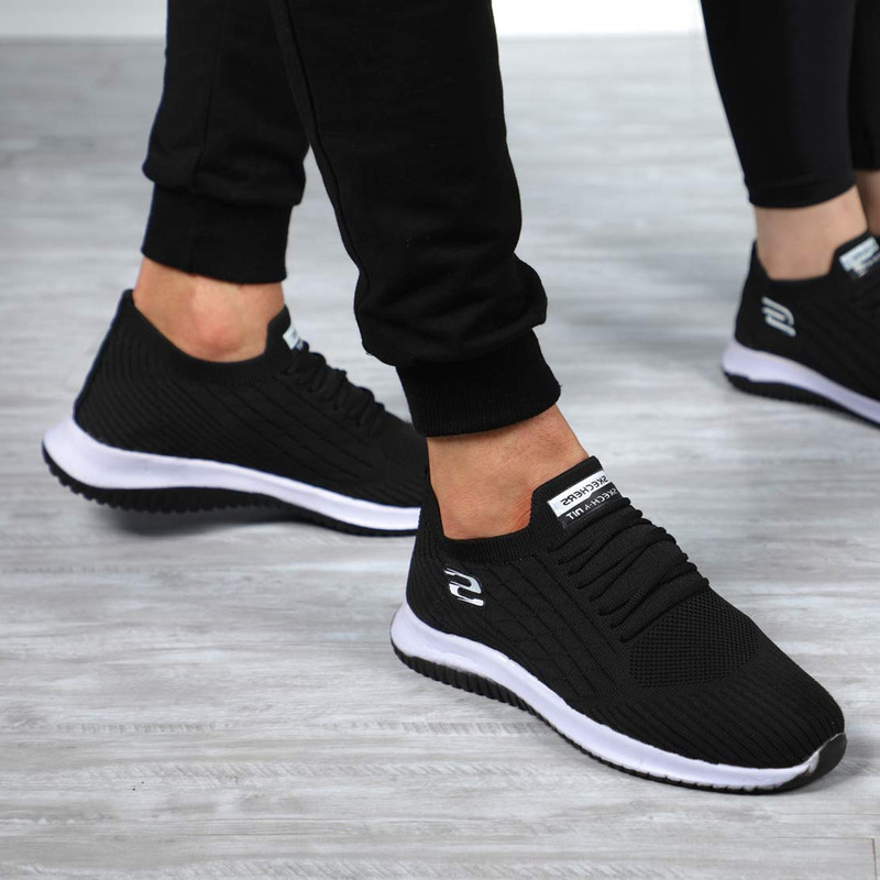 کفش راحتی مدل اسکای جورابی رنگ مشکی