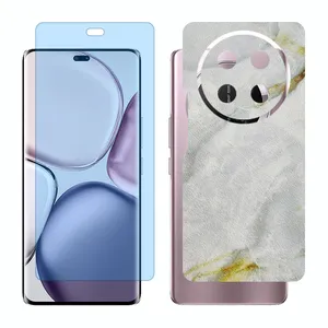 Glass Together model matte anti bluescreen protector suitable for Honor X9c mobile phone with back cover sticker