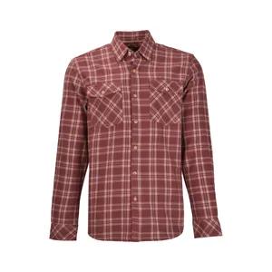 پیراهن آستین بلند مردانه بادی اسپینر مدل 4640 کد 1 رنگ زرشکی