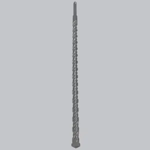 مته الماسه چهار شیار مدل SDS18X340X400 سایز 18 میلیمتر