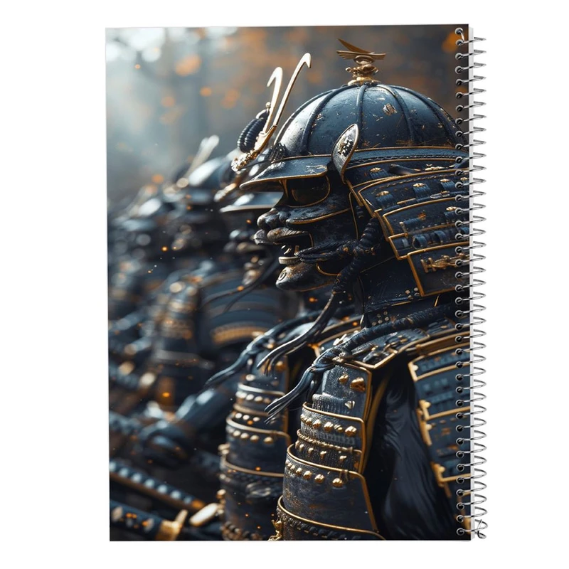 دفتر ژورنال نویسی 50 برگ مدوپد مدل نقطه ای طرح سامورایی کد DF15177