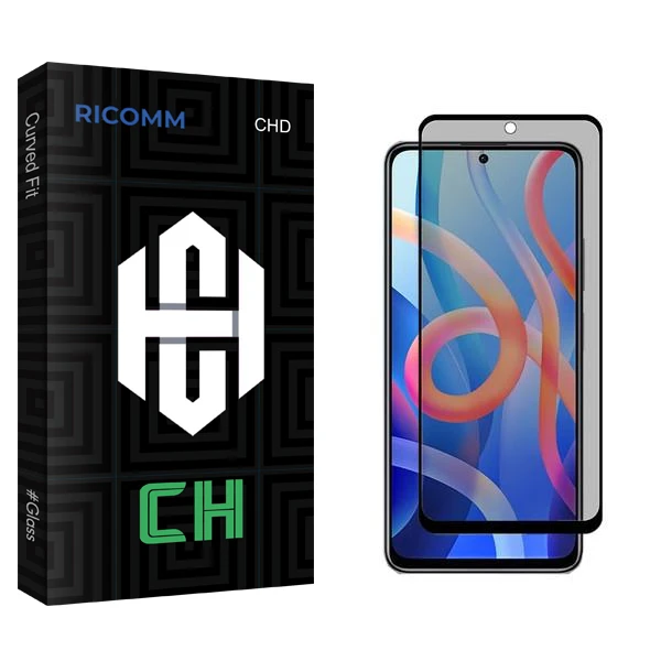محافظ صفحه نمایش حریم شخصی ریکام مدل CH2 مناسب برای گوشی موبایل شیائومی Redmi Note 11T 5G