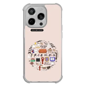 AKAM AMCWTA14PRO-FRIENDS3 Cover For Apple iPhone 14 Pro