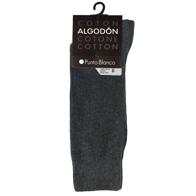 جوراب مردانه پونتو بلانکو مدل کتان آلگودون طرح دار  599-10-74702