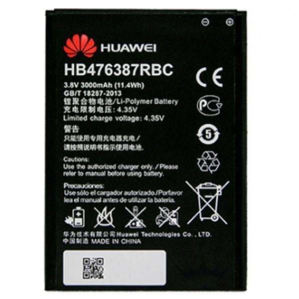 باتری موبایل مدل HB476387RBC ظرفیت 3000 میلی آمپر ساعت مناسب برای گوشی موبایل هوآوی G750