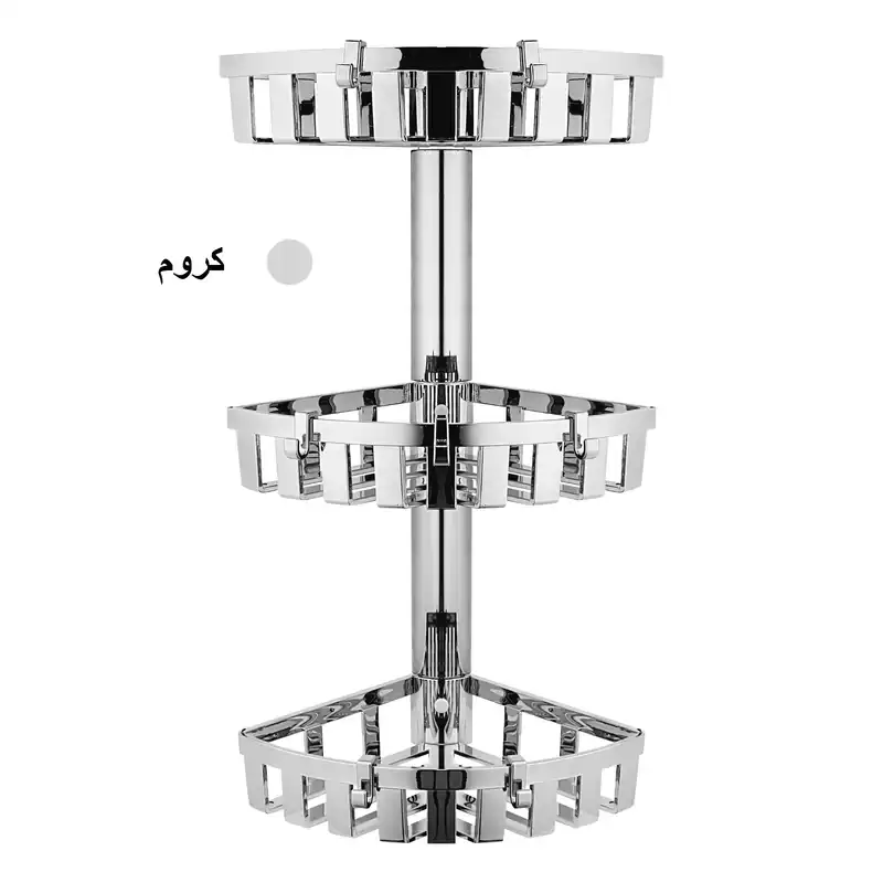 قفسه حمام موج مدل کنجی ارکیده