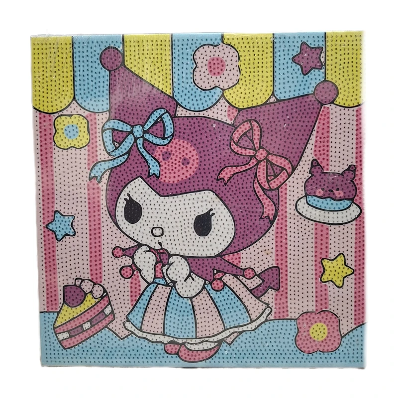 بازی آموزشی مدل ساخت تابلو نقاشی الماسی طرح کرومی