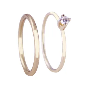 انگشتر زنانه مدل r035 مجموعه 2 عددی