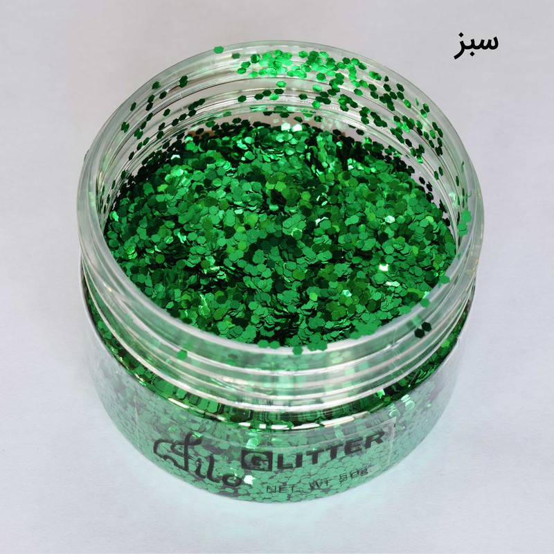 پودر اکلیل رزین اپوکسی فیلو مدل Hexagon 50 حجم 50 میلی لیتر بسته 12 عددی پودر اکلیل رزین اپوکسی فیلو مدل Hexagon 50 حجم 50 میلی لیتر بسته 12 عددی