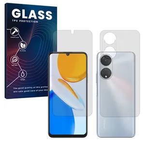 Glass Resistant model matte screen protector suitable for Honor X7 mobile phone Along with the phone back protector 