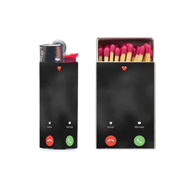 فندک مدل تماس کد 281  به همراه کبریت