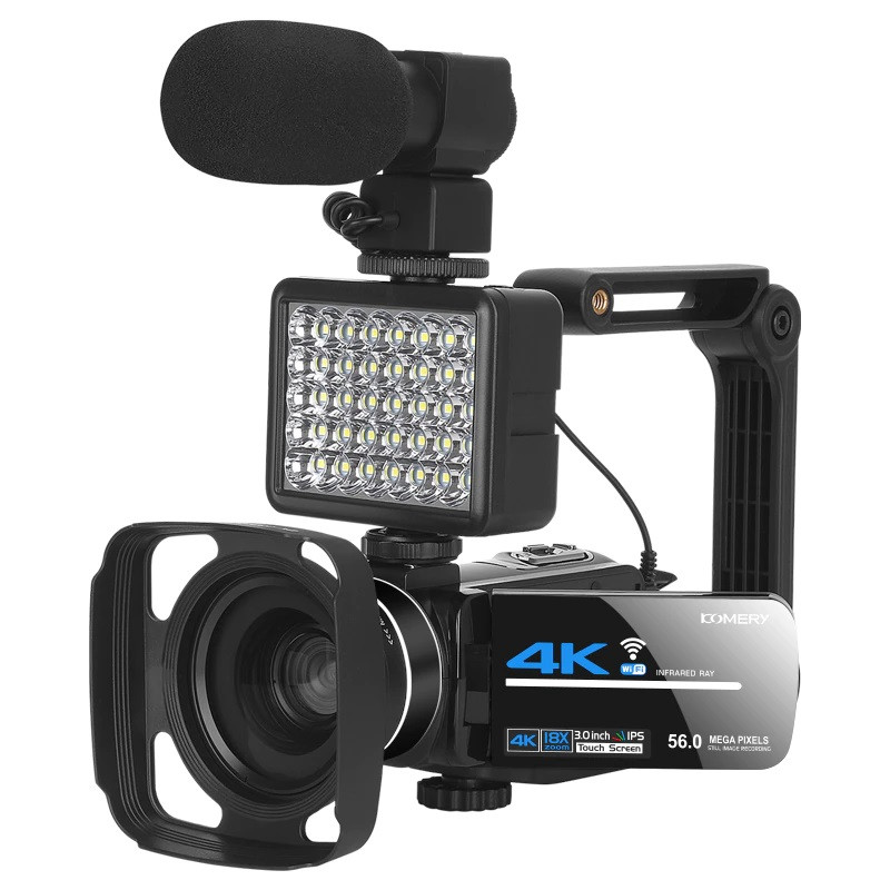 دوربین فیلم برداری کمری مدل 4K 56MP UHD with Night Vision